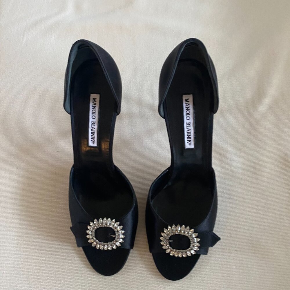 Manolo Blahnik Black Heels